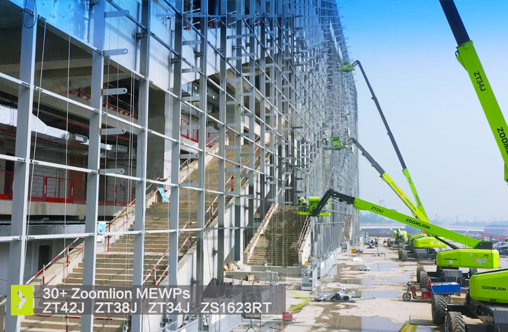 ZOOMLION MEWPs Working in Chengdu, China